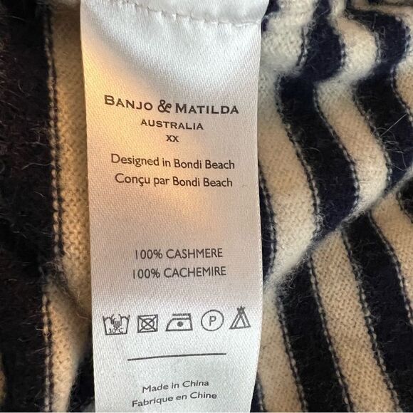 Banjo & Matilda Australia Stripe Cashmere Sweater - Picture 10 of 10